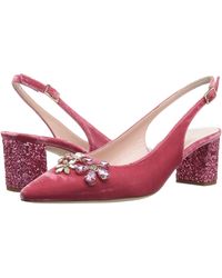 Kate Spade New York Montana Antique Rose VelvetPink Glitter Heel 8927204 Kate Spade New York Montana Antique Rose VelvetPink Glitter Heel 8927204